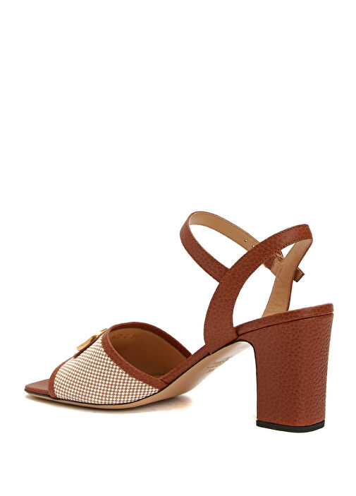 Bej Kahve Kadın Sandalet - Görsel 4