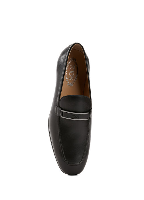 Siyah Erkek Deri Loafer - Görsel 5