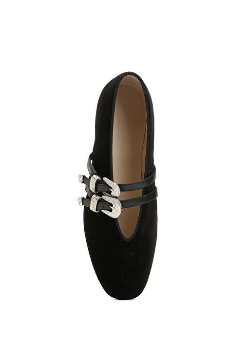 Siyah Deri Babet - Görsel 5