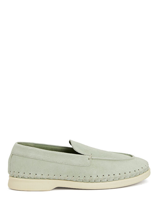 Açık Yeşil Erkek Süet Ayakkabı - Görsel 2