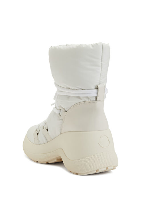 Resile Kırık Beyaz Kadın Kar Botu - Görsel 4