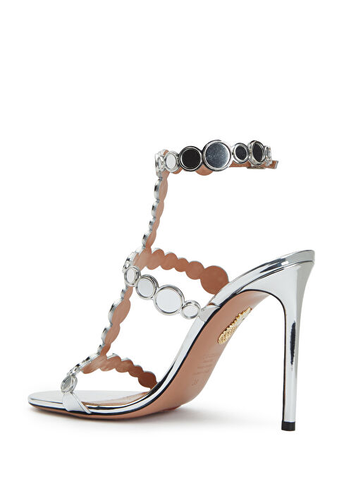 Aquazzura Aquazzura Gümüş Afterglow Silver Kadın Sandalet Sandalet & Terlik | Beymen Gümüş - 4. görsel