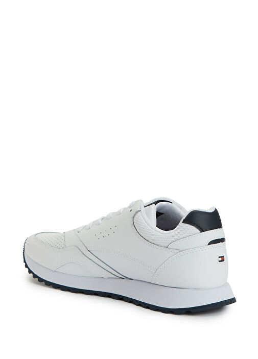 New Runner Eva Beyaz Erkek Deri Sneaker - Görsel 4