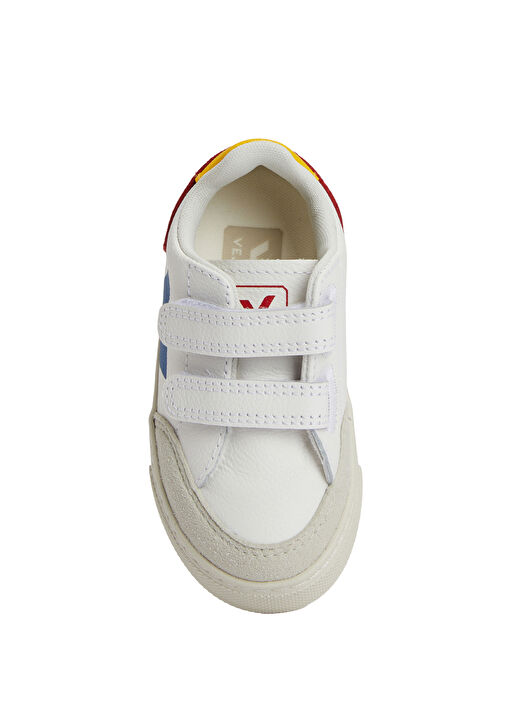 Small V-12 Chromefree Çocuk Deri Sneaker - Görsel 5