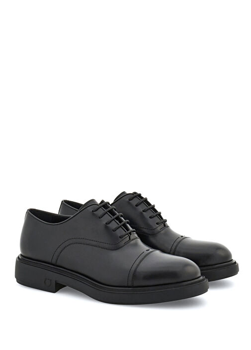Siyah Erkek Deri Ayakkabı - Görsel 3