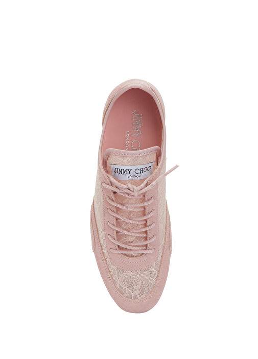 Sunny Pembe Kadın Süet Sneaker - Görsel 5
