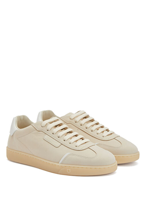 Athena Bej Kadın Deri Sneaker - Görsel 3