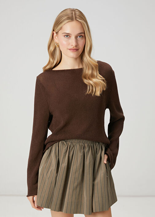 Kahverengi Transparan Kazak