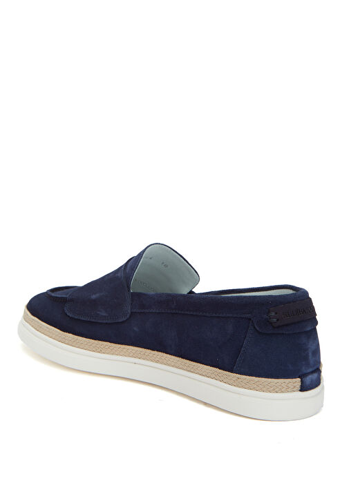 Pian Lacivert Erkek Süet Loafer - Görsel 4
