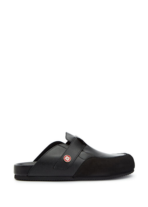 Siyah Dokulu Erkek Deri Terlik - Görsel 2