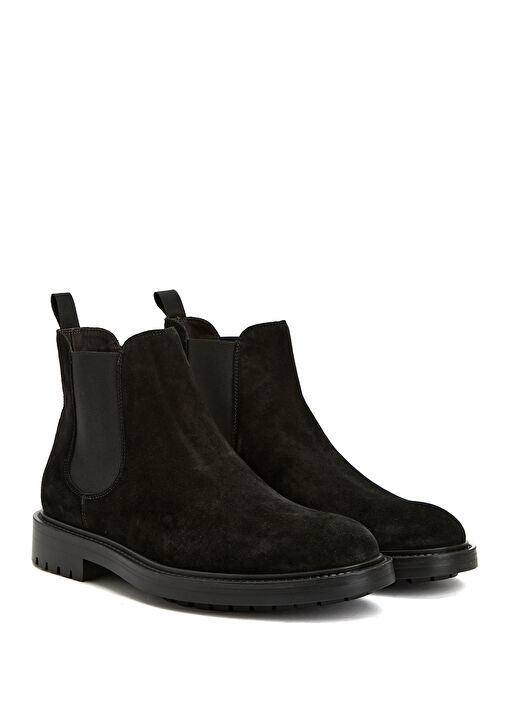 Siyah Erkek Süet Bot - Görsel 3