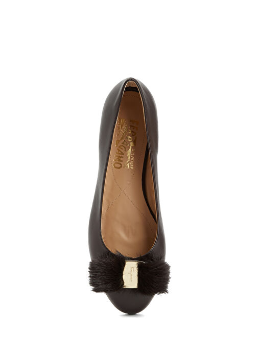 Koyu Kahverengi Deri Babet - Görsel 5