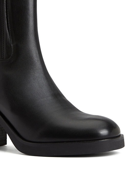 Divarese Divarese Siyah Kadın Deri Bot Beymen'de! Siyah - 7. görsel