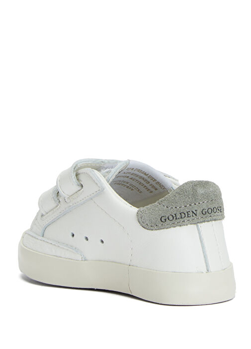 Golden Goose Golden Goose Çok Renkli Beyaz Old School Beyaz Unisex Çocuk Deri Sneaker Beymen'de! Çok Renkli Beyaz - 4. görsel