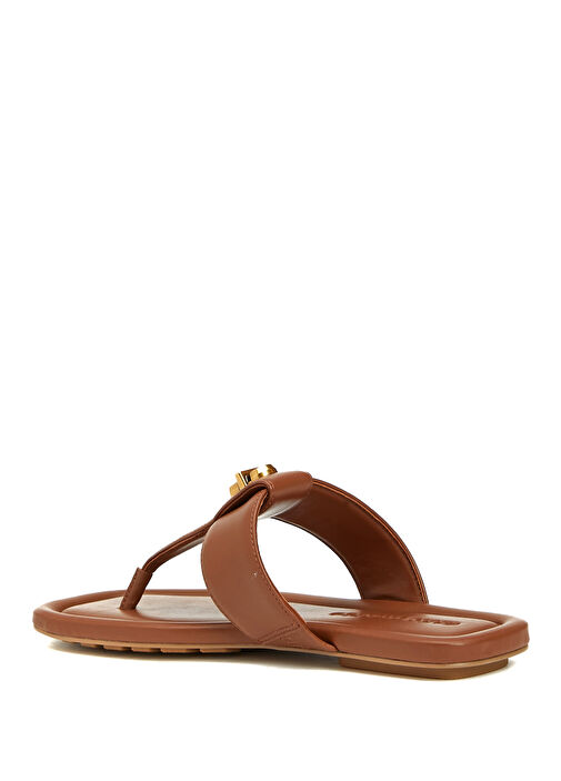 Taba Kadın Deri Terlik - Görsel 4