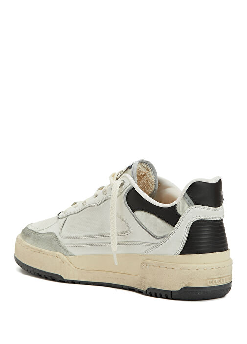 Forty2 Beyaz Erkek Deri Sneaker - Görsel 4