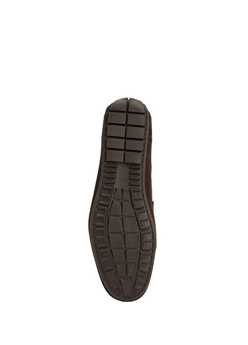 Kahverengi Erkek Süet Deri Loafer - Görsel 6