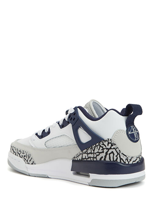 Jordan Spizike Low Beyaz Erkek Çocuk Deri Sneaker - Görsel 4