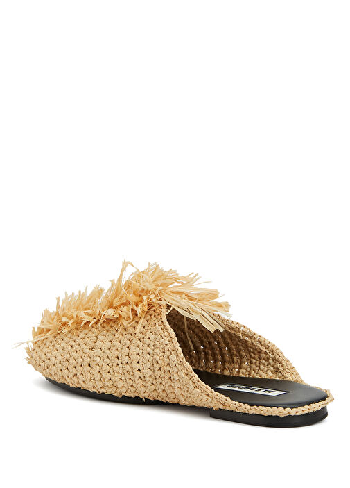 Naturel Kadın Rafya Terlik - Görsel 4