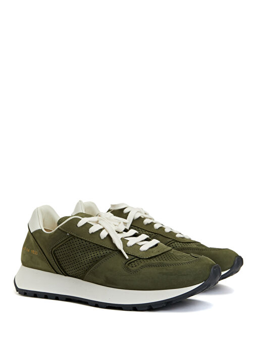 Track Premium Haki Erkek Deri Sneaker - Görsel 3