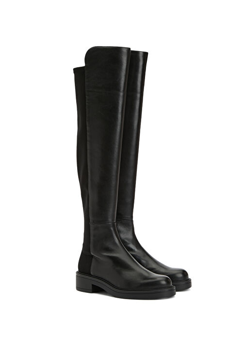 Siyah Kadın Deri Çizme - Görsel 3