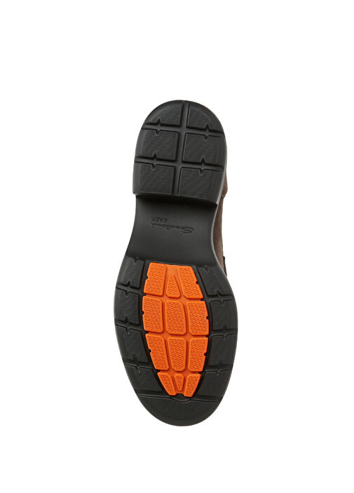 Koyu Kahverengi Kadın Deri Loafer - Görsel 6