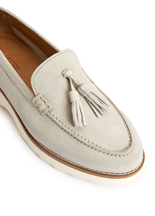 Taş Kadın Deri Loafer - Görsel 7