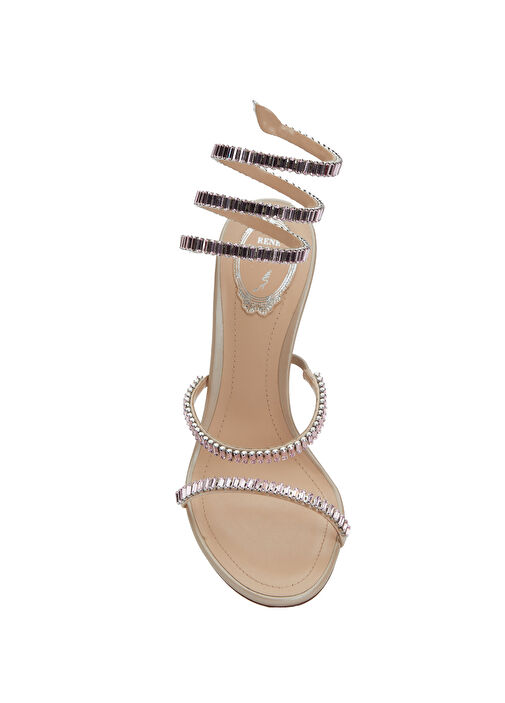 Rene Caovilla Rene Caovilla Cleo Spark Nude Kadın Deri Sandalet Sandalet & Terlik | Beymen Nude - 5. görsel