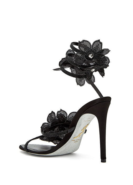 Siyah Kadın Sandalet - Görsel 3