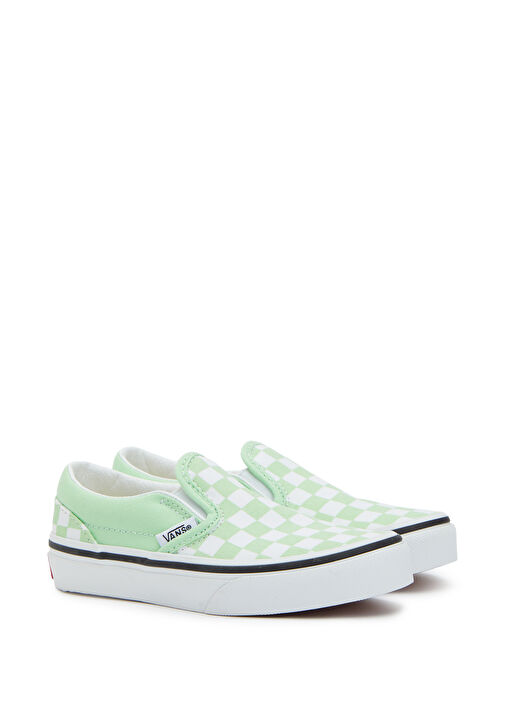 Slip-On V Yeşil Beyaz Çocuk Sneaker - Görsel 3