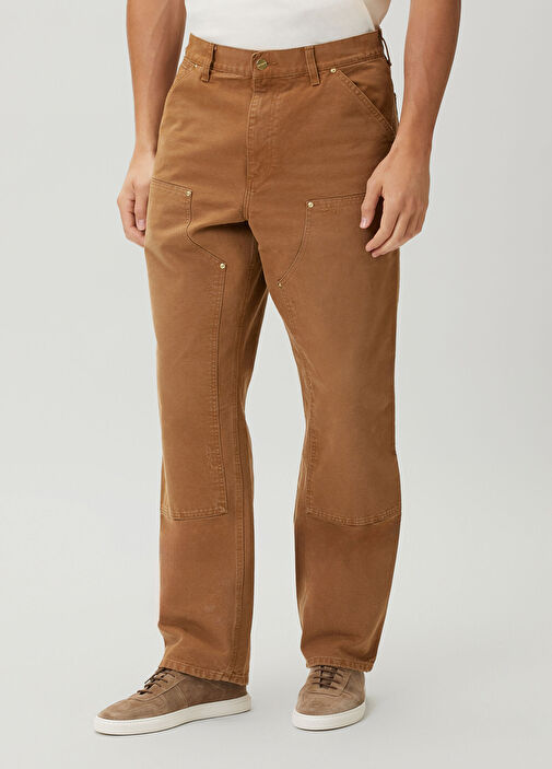 Carhartt WIP Kahverengi Erkek Kahverengi Organik Pamuk Kargo