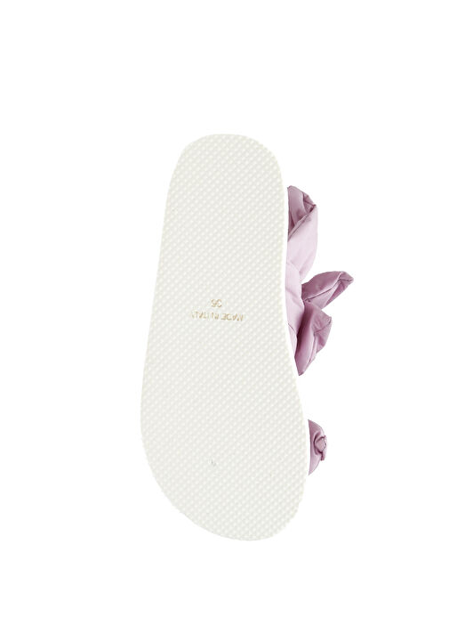 Beyaz Lila Kadın Sandalet - Görsel 6