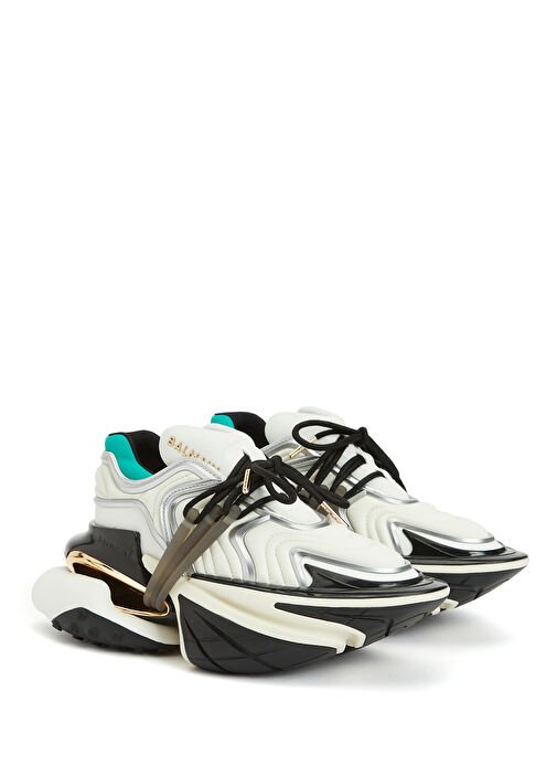 Unicorn Wave Neoprene Beyaz Yeşil Erkek Sneaker - Görsel 3