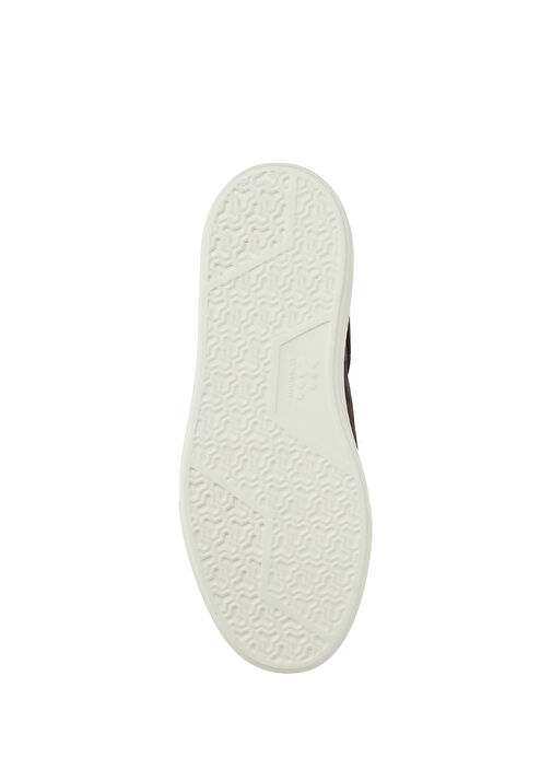 Kahverengi Erkek Deri Sneaker - Görsel 6