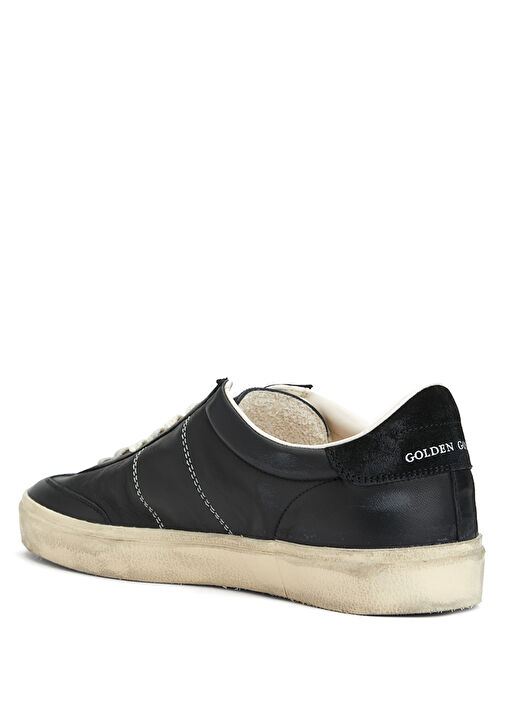 Soul Star Siyah Erkek Deri Sneaker - Görsel 4