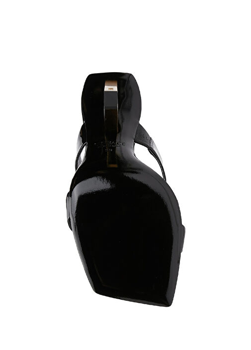 Siyah Kadın Deri Terlik - Görsel 6