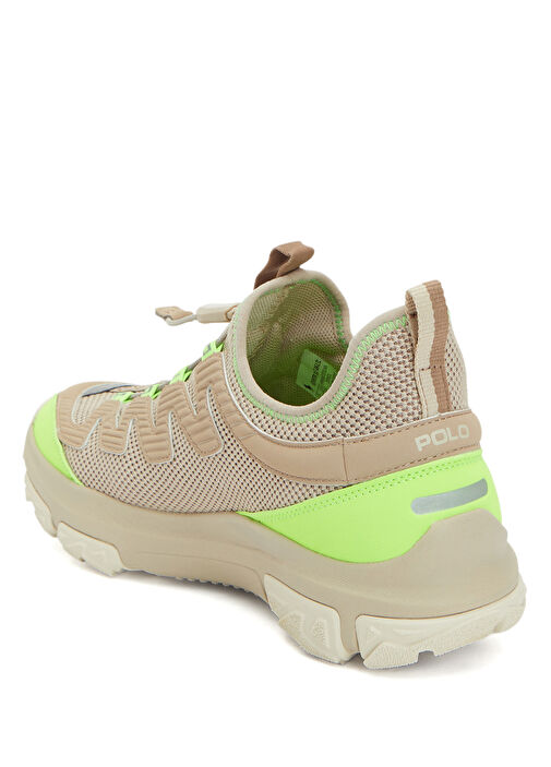 Bej Sarı Kadın Sneaker - Görsel 4