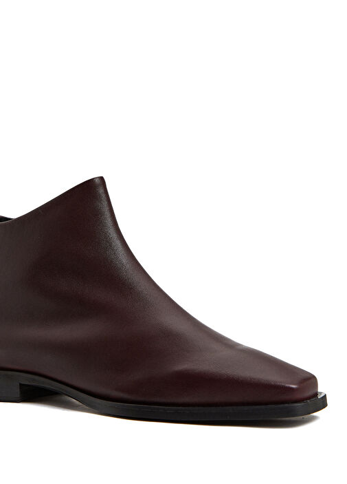 Network Network Bordo Kadın Deri Bot | Beymen Bordo - 7. görsel