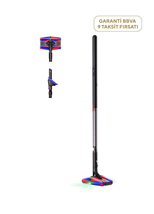 ダイソン Dyson Pencilvac Fluffycones Dyson - PencilVac™ Fluffycones Kablosuz Dikey Süpürge - Gri