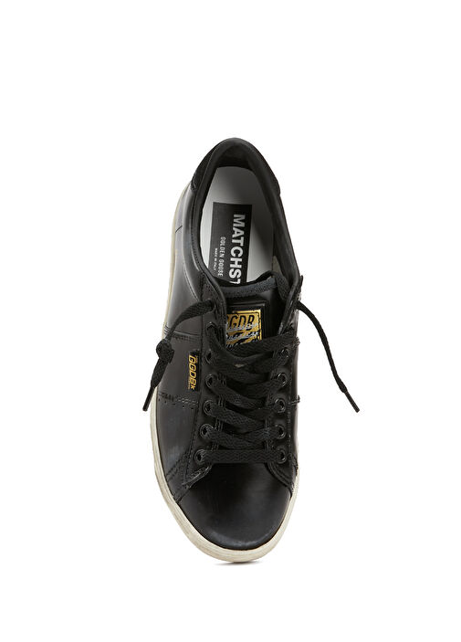 Matchstar Siyah Kadın Deri Sneaker - Görsel 5