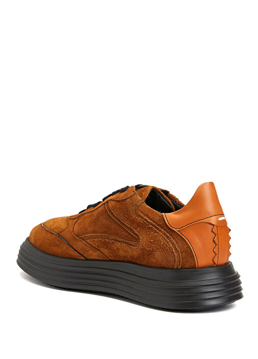 Taba Erkek Süet Sneaker - Görsel 4