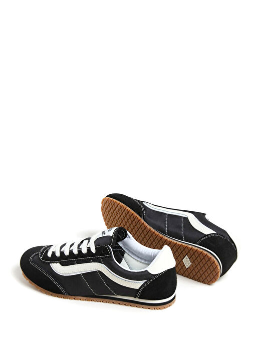 Super Lowpro Siyah Kadın Deri Sneaker - Görsel 4