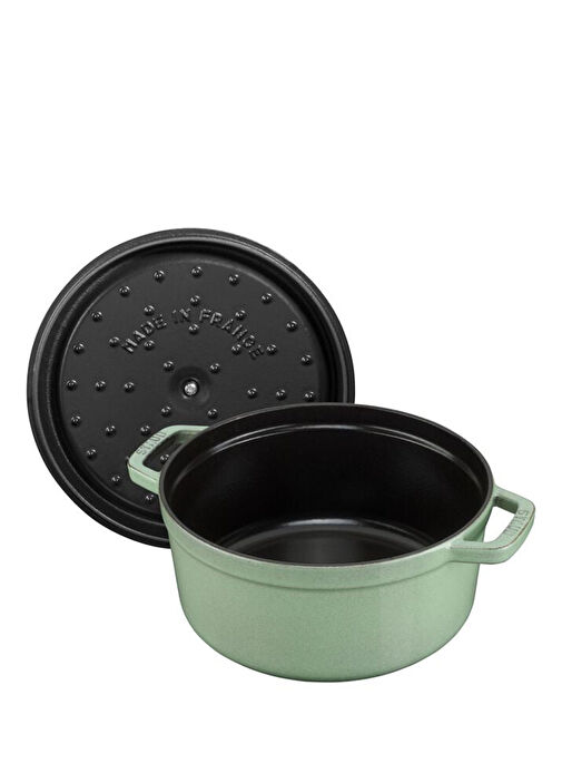 Staub - La Cocotte Adaçayı Döküm Tencere 24 cm - Yeşil