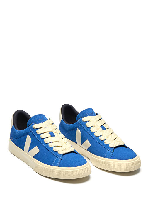 Campo Bold Mavi Kadın Süet Sneaker - Görsel 3