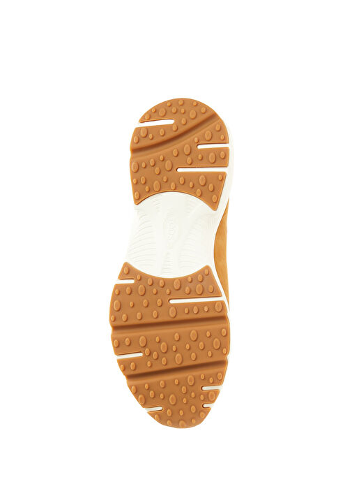 Sporty Taba Kadın Deri Sneaker - Görsel 6