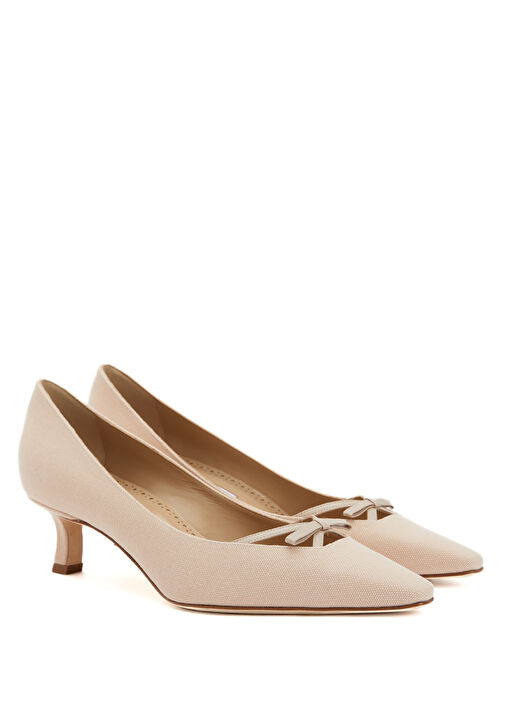 Grafa Krem Topuklu Ayakkabı - Görsel 3