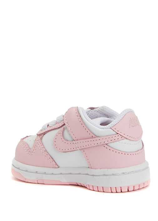 Dunk Low Beyaz Unisex Çocuk Deri Sneaker - Görsel 4