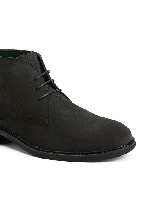 Antrasit Kadın Süet Bot - Görsel 7