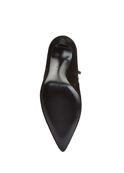 Siyah Kadın Deri Bot - Görsel 6