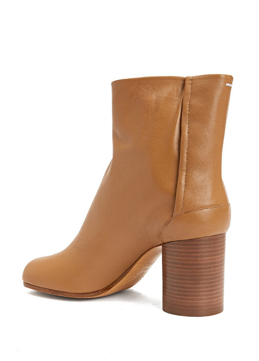 Tabi Nude Kadın Deri Bot - Görsel 4